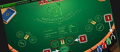 Vista previa de Crazy Blackjack